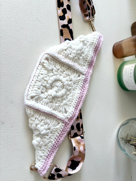 Flower Petal Cross Body Bag