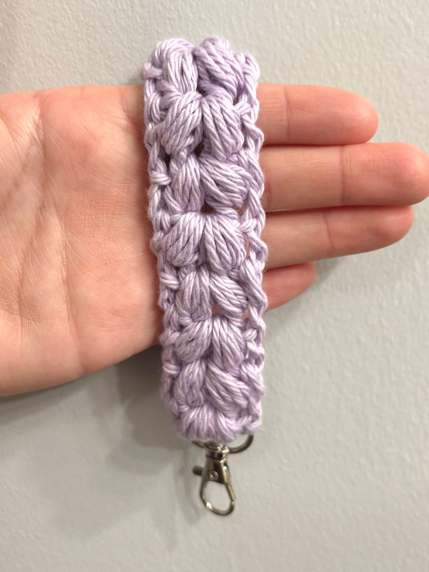 Lavender Keychain Wristlet