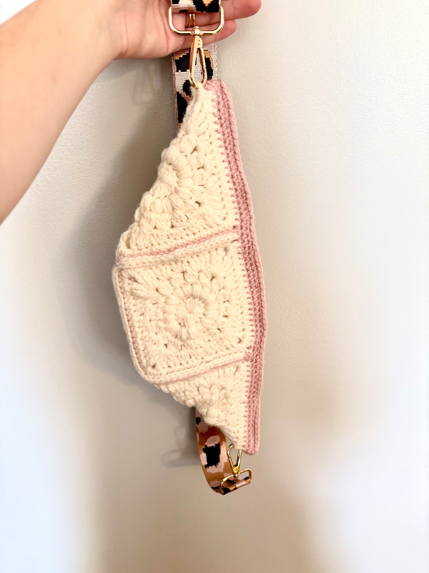 Flower Petal Cross Body Bag
