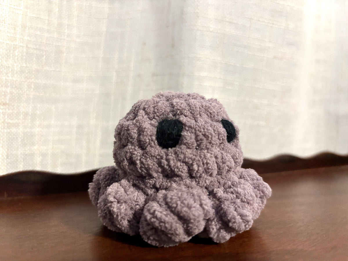 Octopus Thread Opal The Octopus Plushie – Tangled Threads Crochet Co.